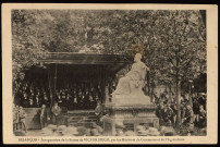 Besançon - Inauguration de la Statue de Victor Hugo, par les Ministres du Commerce et de l'Agriculture [image fixe] , Besançon, 1902