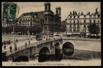 Besançon. - Le Pont Battant et l'Eglise de la Madeleine. - LL. [image fixe] , Paris : Lévy Fils et Cie, 1900/1915