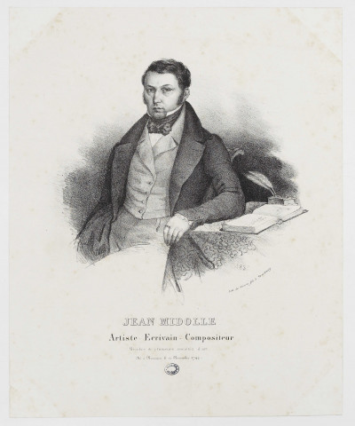 Jean Midolle [image fixe] / Lith. de Simon fils à Strasbourg , Strasbourg, 1835