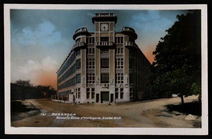 Besançon. - Nouvelle Ecole d'Horlogerie, Guadet Arch. [image fixe] , Strasbourg : "Real-Photo" C.A.P., 1931/1937
