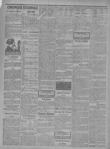25/03/1925 - Le petit comtois [Texte imprimé] : journal républicain démocratique quotidien