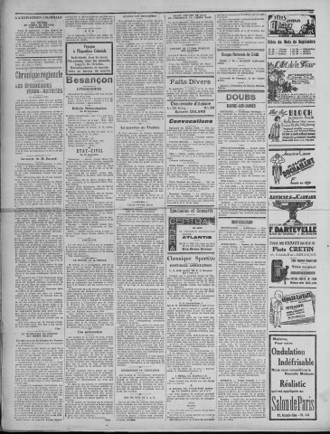 23/09/1931 - La Dépêche républicaine de Franche-Comté [Texte imprimé]