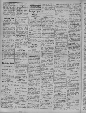 09/04/1909 - La Dépêche républicaine de Franche-Comté [Texte imprimé]