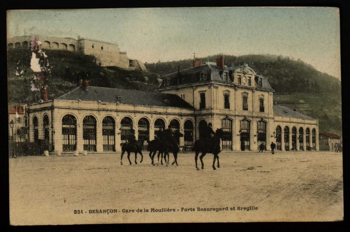 Besançon - Besançon - La Gare de la Mouillère. [image fixe] , 1904/1906