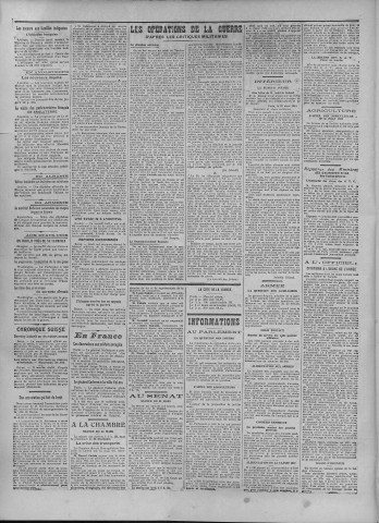 01/04/1916 - La Dépêche républicaine de Franche-Comté [Texte imprimé]