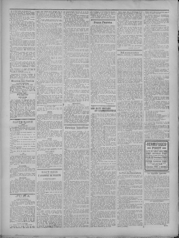 12/01/1921 - La Dépêche républicaine de Franche-Comté [Texte imprimé]