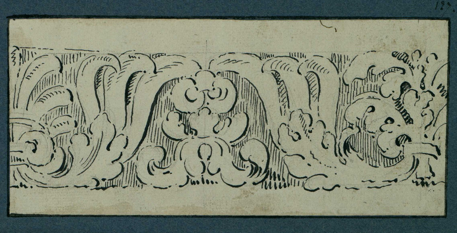 Fragment de frise, de style antique , [S.l.] : [s.n.], [1700-1800]