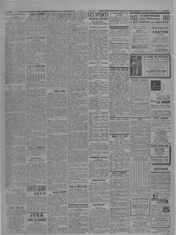 10/09/1943 - Le petit comtois [Texte imprimé] : journal républicain démocratique quotidien