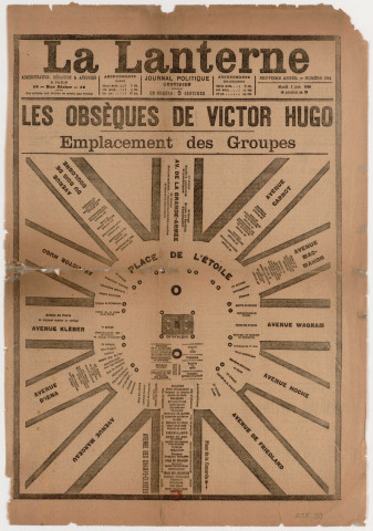 Les obsèques de Victor Hugo [image fixe] , 1885