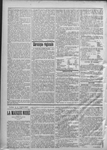 26/06/1892 - La Franche-Comté : journal politique de la région de l'Est