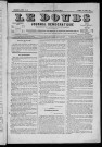 15/04/1870 - Le Doubs : journal démocratique hebdomadaire : 1869-1871
