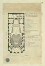 Plan du théâtre de Nancy au-dessus des premières loges / [levé par Poirot fils en 1771, mis au jour par Dumont, gravé par Sellier] , [S.l.] : [Sellier], [1700-1800]