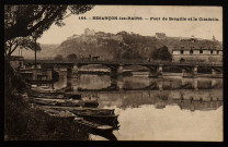 Besançon-les-Bains. - Pont de Brégille et la Citadelle - C.L.,B. [image fixe] , Besançon : Les Editions C.L.B., 1914/1960