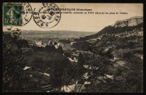 Vallée du Doubs à Tarragnoz. A droite la citadelle, construite au XVIIe siècle sur les plans de Vauban [image fixe] , Paris : I. P. M., 1904/1913