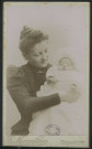 Mauvillier, Emile. Femme et son bébé