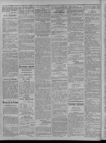 17/02/1911 - La Dépêche républicaine de Franche-Comté [Texte imprimé]