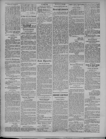 12/05/1922 - La Dépêche républicaine de Franche-Comté [Texte imprimé]