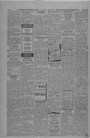 28/04/1944 - Le petit comtois [Texte imprimé] : journal républicain démocratique quotidien