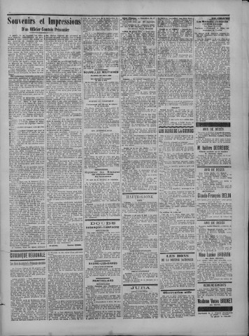 25/01/1916 - La Dépêche républicaine de Franche-Comté [Texte imprimé]