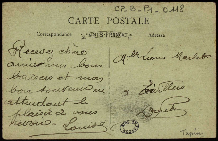 Besançon - Cathédrale St-Jean, Porte Noire et Maison natale de Victor Hugo [image fixe] , Paris : B. F. "Lux" ; Imp. Catala frères, 1904-1930