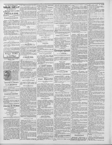 15/03/1924 - La Dépêche républicaine de Franche-Comté [Texte imprimé]
