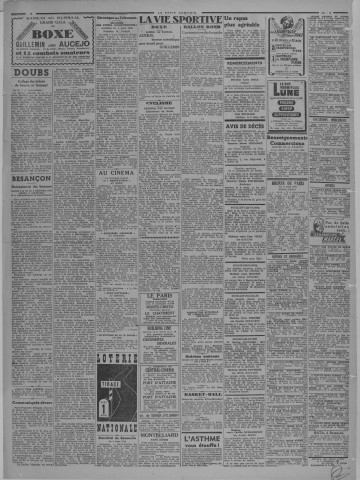 10/03/1943 - Le petit comtois [Texte imprimé] : journal républicain démocratique quotidien