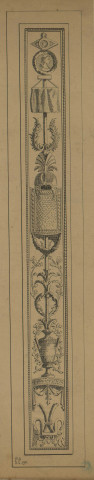 Panneau du salon - Hôtel de Terrier