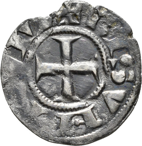 874.1.14 - pièce de monnaie ; denier estevenant