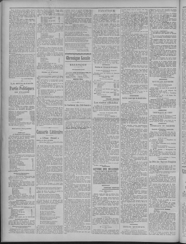 20/12/1909 - La Dépêche républicaine de Franche-Comté [Texte imprimé]