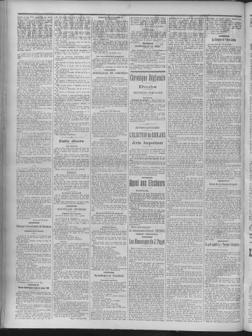 15/02/1908 - La Dépêche républicaine de Franche-Comté [Texte imprimé]