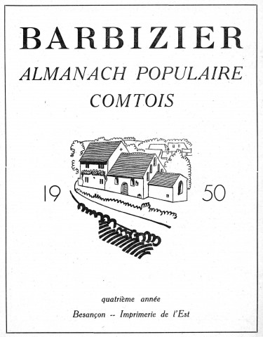 Barbizier [Texte imprimé] 1950