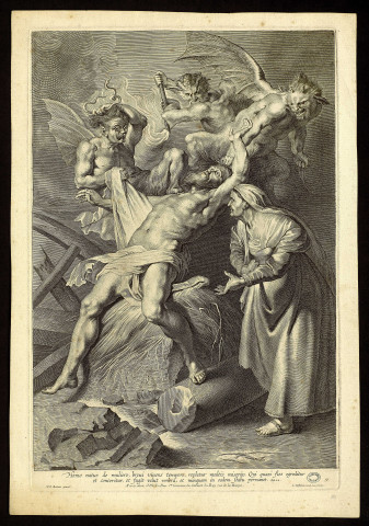 [Images religieuses et allégoriques] [estampe] / Lucas Vorsterman sculp. et excud.  ; P.P. Rubens pinxit. , A Paris : chez J. Ph. Le Bas, 1er graveur du Cabinet du Roy rue de la Harpe, [1620-1621]