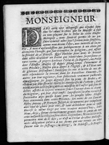 Posthumius tragédie. l'heureux choix, ballet représentez [sic] par les écoliers du collège de la Compagnie de Jésus à Besançon, le 11 août 1735