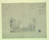 Arbres et rochers, pour l'opéra "Evelina". Projet de décor de théâtre / Pierre-Adrien Pâris , [S.l.] : [P.-A. Pâris], [1700-1800]