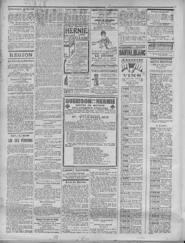 20/02/1921 - La Dépêche républicaine de Franche-Comté [Texte imprimé]