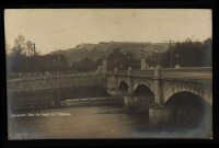Besançon - Pont de Canot. La Citadelle [image fixe] , Pontarlier : Photographiée sur Appareil Rotatif. - F. BOREL, Pontarlier, 1896/1903