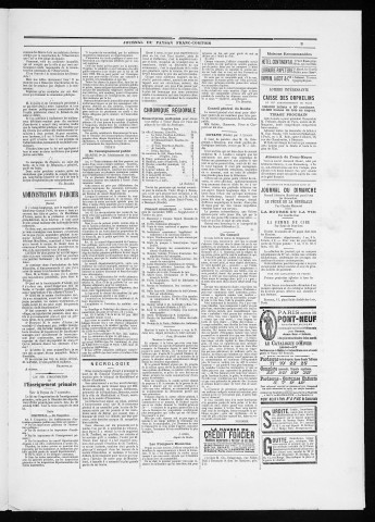 21/11/1886 - Le Paysan franc-comtois : 1884-1887