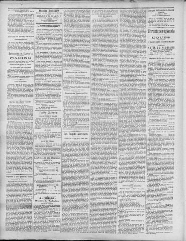 06/08/1926 - La Dépêche républicaine de Franche-Comté [Texte imprimé]