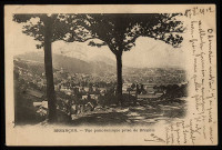 Besançon - Vue panoramique prise de Bregille. [image fixe] J. B., 1897/1902