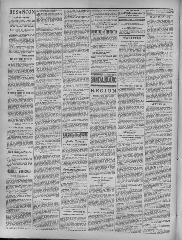 11/07/1918 - La Dépêche républicaine de Franche-Comté [Texte imprimé]