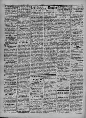 02/10/1915 - La Dépêche républicaine de Franche-Comté [Texte imprimé]