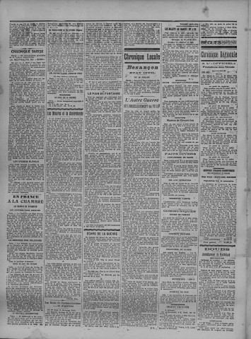29/07/1915 - La Dépêche républicaine de Franche-Comté [Texte imprimé]