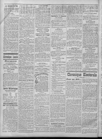 19/04/1914 - La Dépêche républicaine de Franche-Comté [Texte imprimé]