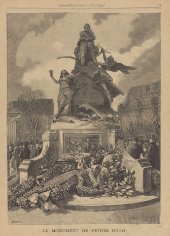 Monument à Victor Hugo [image fixe] / Andrieux , Paris, 1885