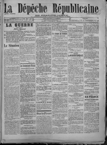 12/05/1917 - La Dépêche républicaine de Franche-Comté [Texte imprimé]