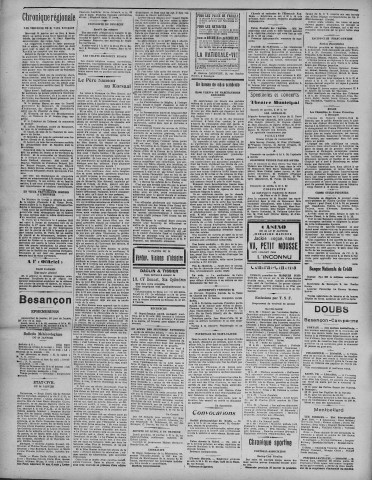 25/01/1929 - La Dépêche républicaine de Franche-Comté [Texte imprimé]