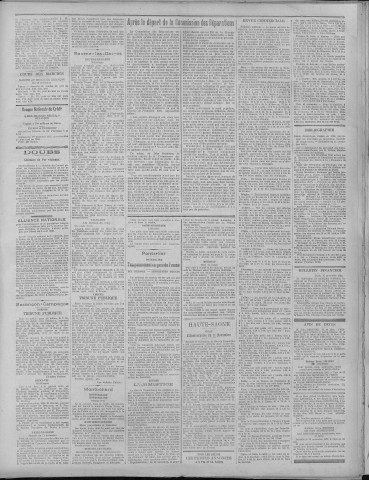 18/11/1922 - La Dépêche républicaine de Franche-Comté [Texte imprimé]