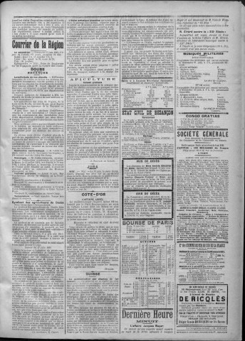 23/06/1889 - La Franche-Comté : journal politique de la région de l'Est