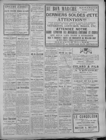 11/09/1921 - La Dépêche républicaine de Franche-Comté [Texte imprimé]