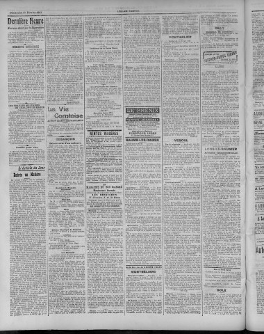 17/02/1907 - L'Eclair comtois [Texte imprimé]